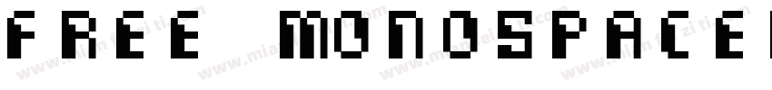 Free Monospaced字体转换